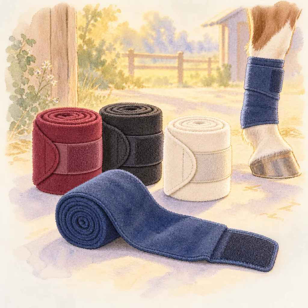 Bandes de polo, illustration à l'aquarelle