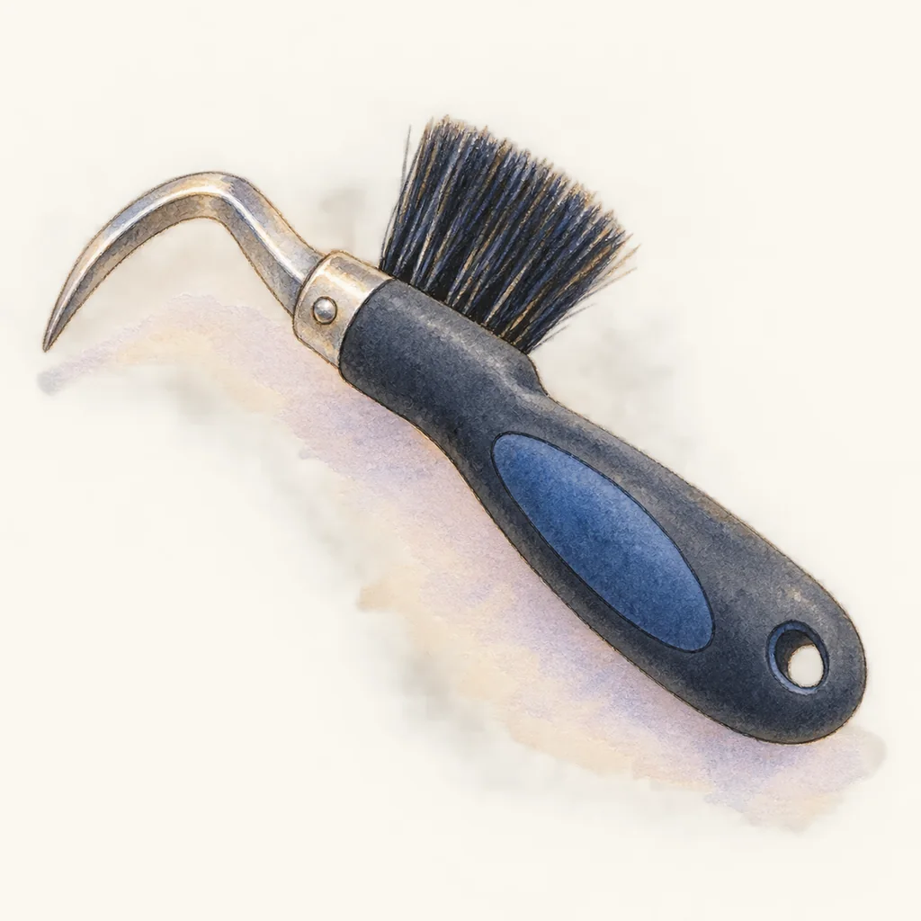 Cure-pied, illustration à l'aquarelle