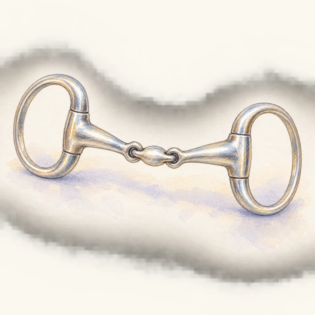 Mors à olives, illustration à l'aquarelle