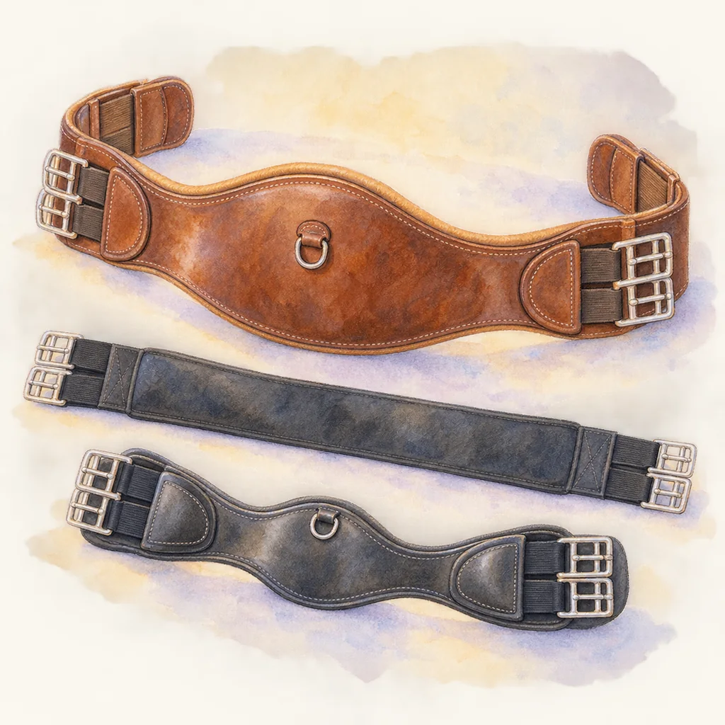 Sangle, illustration à l’aquarelle