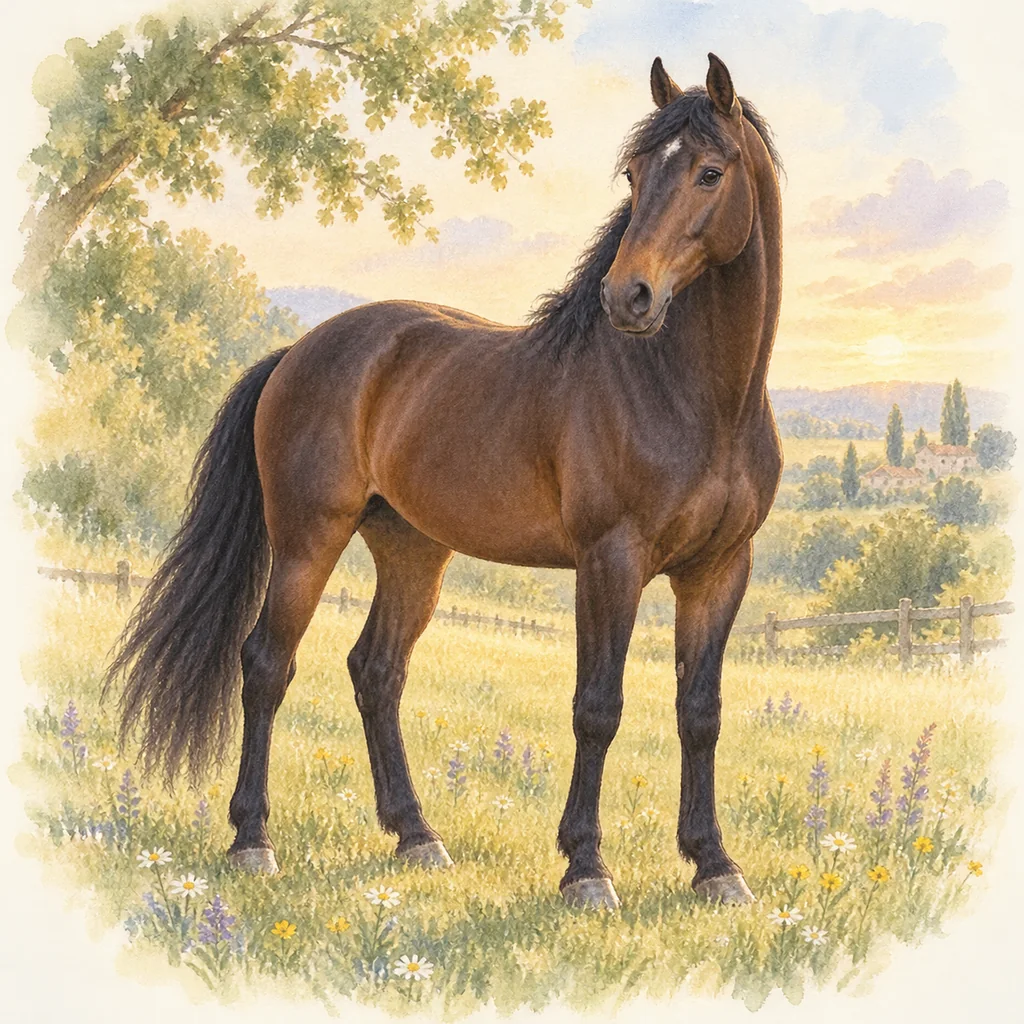 BWP, illustration à l'aquarelle
