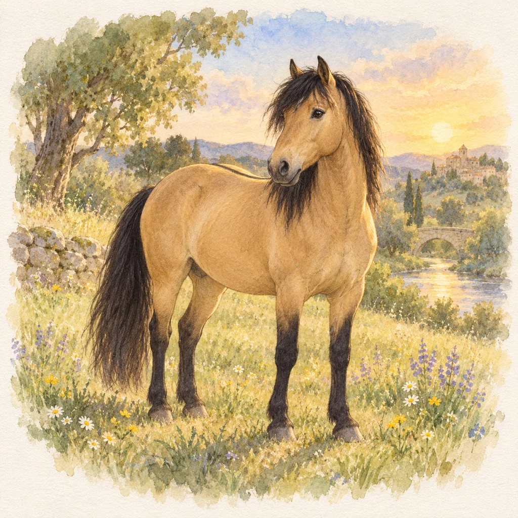 Henson, illustration à l'aquarelle